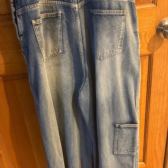 Cider Blue Women's Denim Overalls - Picture 4 of 6
